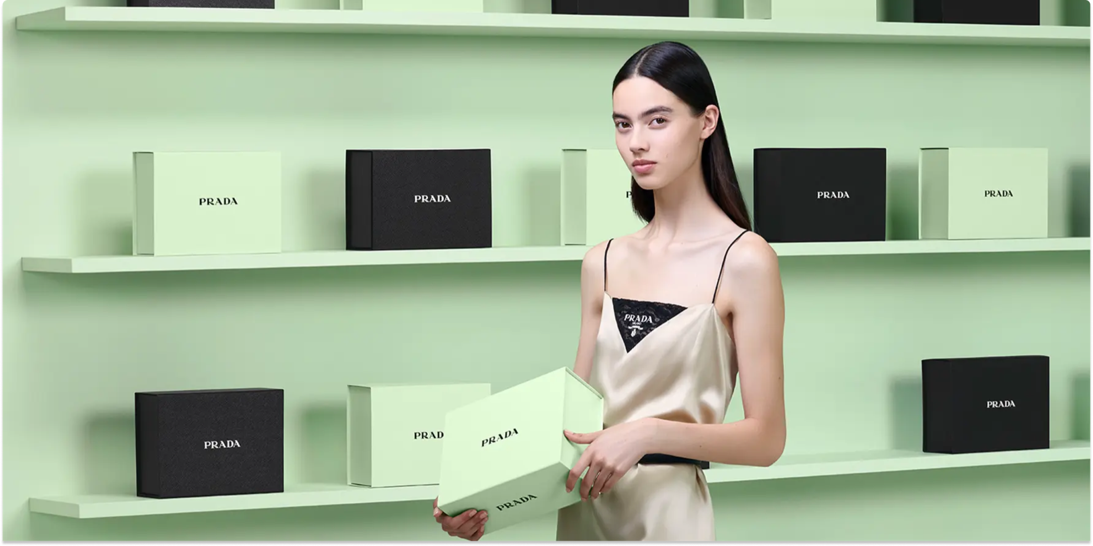 Vivian Chen 產品經理作品 - PRADA Beauty 官方網站建置專案截圖